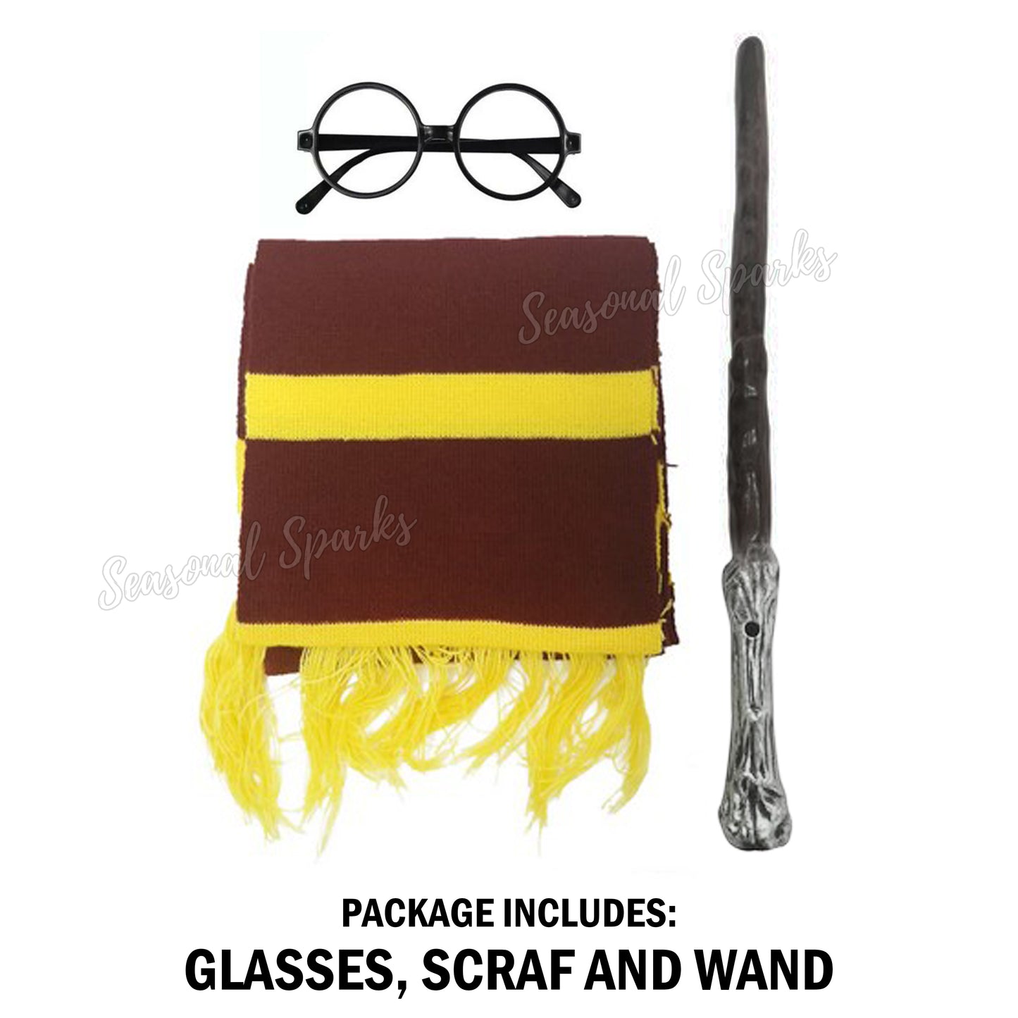 Harry Potter Costume Set -3 Pack-