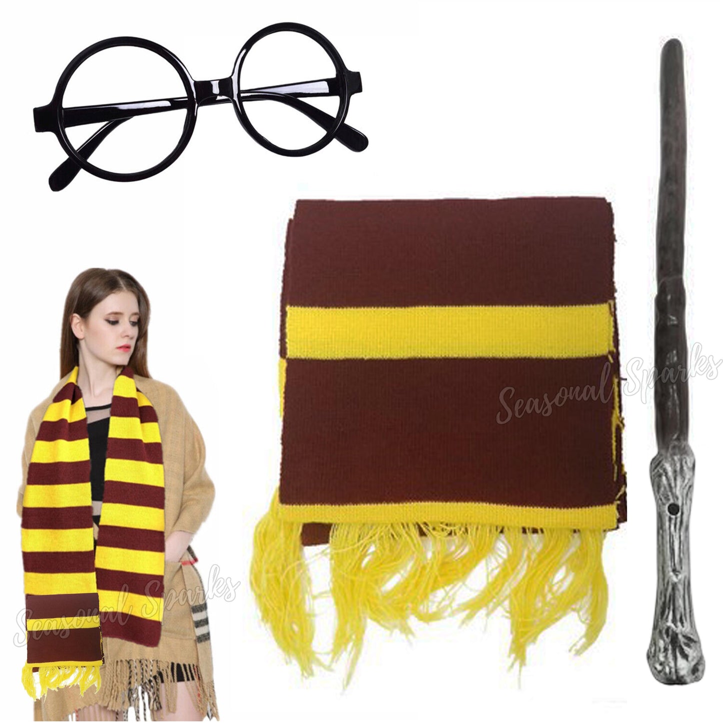 Harry Potter Costume Set -3 Pack-