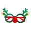 Christmas Reindeer Glasses -Glitter-