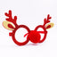 Christmas Reindeer Glasses -Glitter-