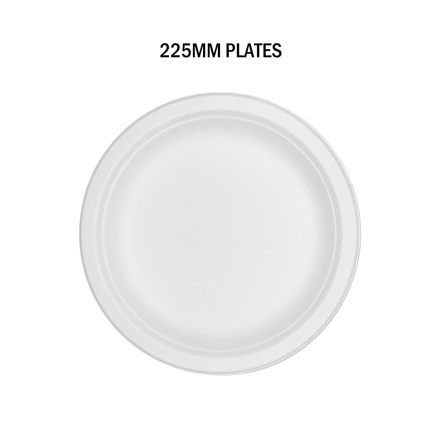 White Paper Plates & Bowls