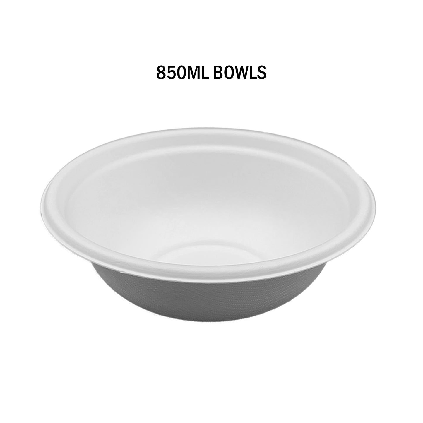 White Paper Plates & Bowls