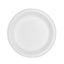 50pcs 260mm White Paper Plates