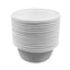 60pcs 280ml White Paper Bowls