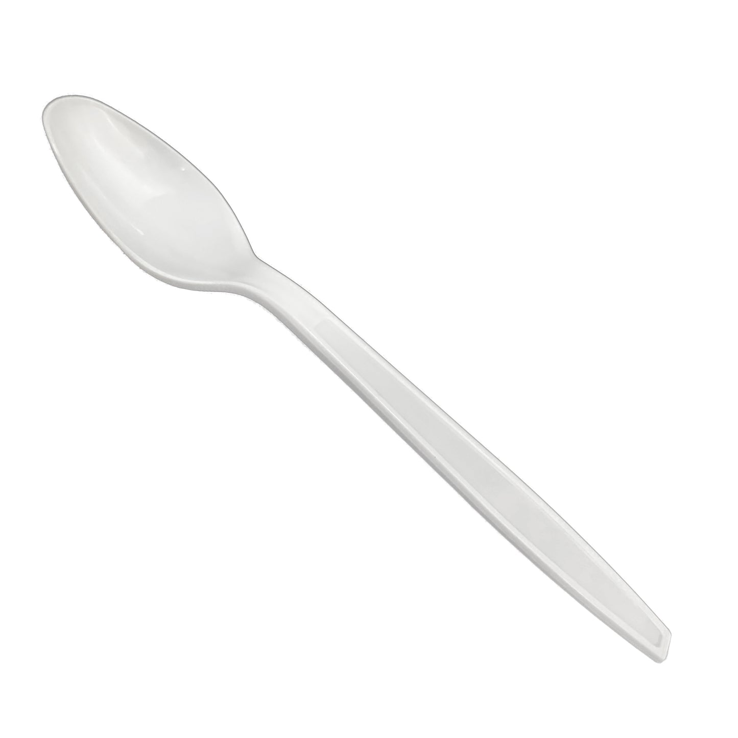 60 x Reusable White Plastic Cutlery Set