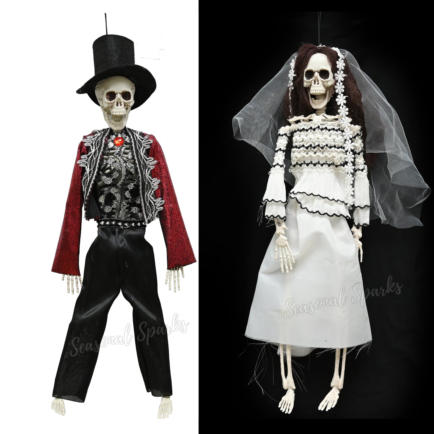 Skeleton Couple - 2 PACK-