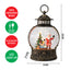 Christmas Light Up Musical Oval Lantern Snow Globe