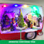 Christmas Animated Light Up Musical Santa Kombi Van