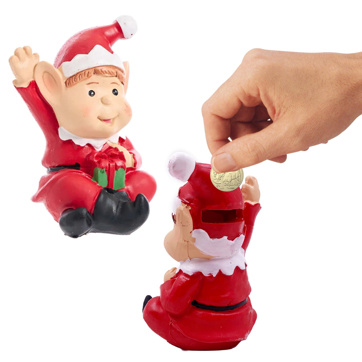 Christmas Elf Money Box