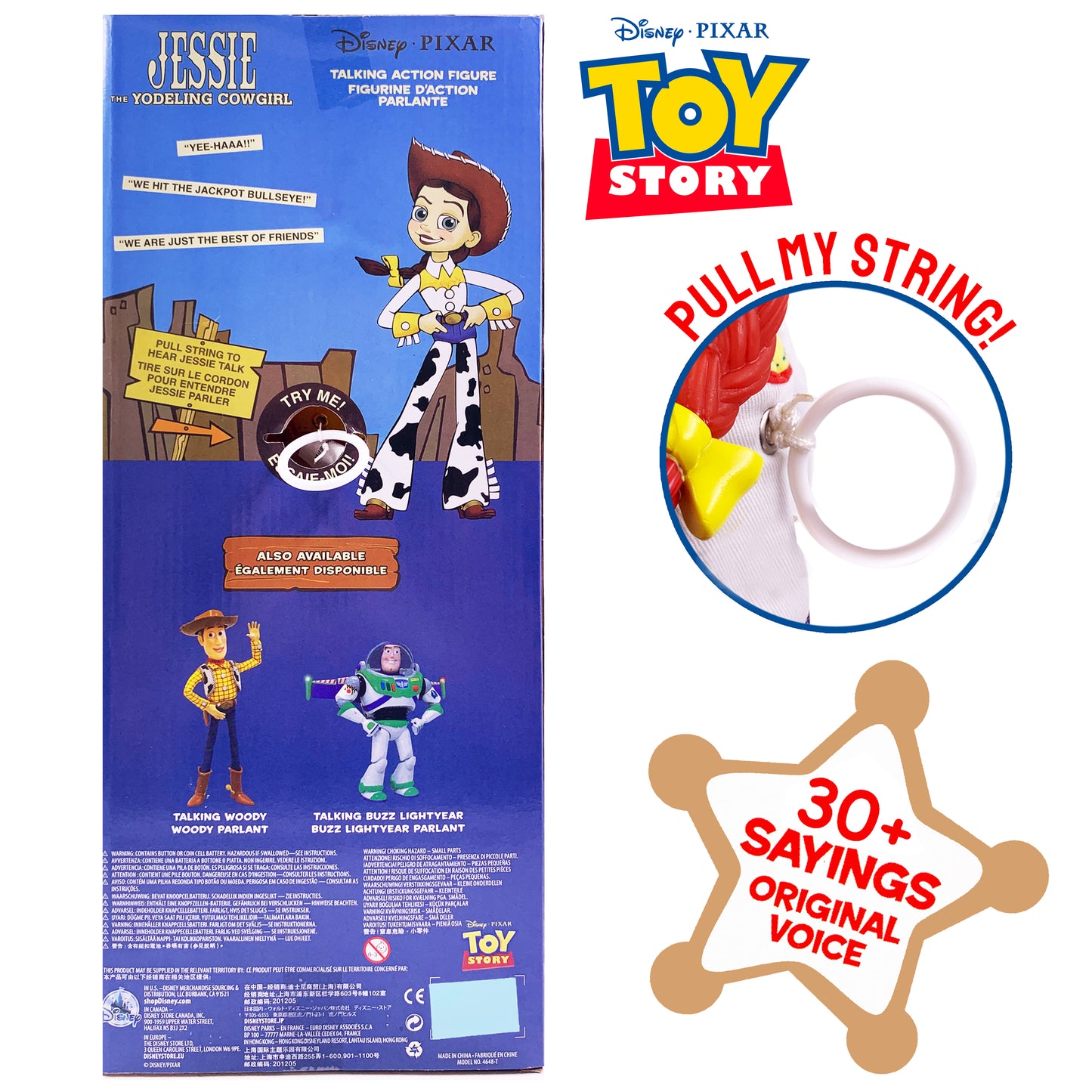 Disney Toy Story Woody & Jessie Talking Toy