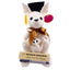 32cm Graduation Signature Stuffed Plush Kangaroo Toy Blank Fabric Graduate Message Black Pen