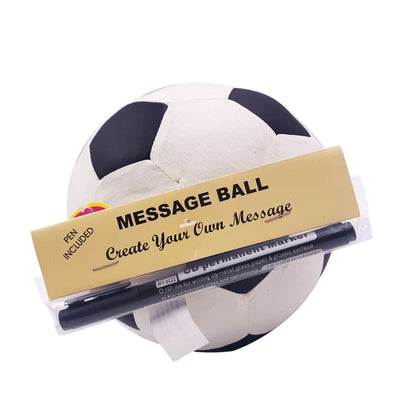 17cm Graduation Signature Stuffed Plush Soccer Ball Toy Blank Fabric Graduate Message Black Pen