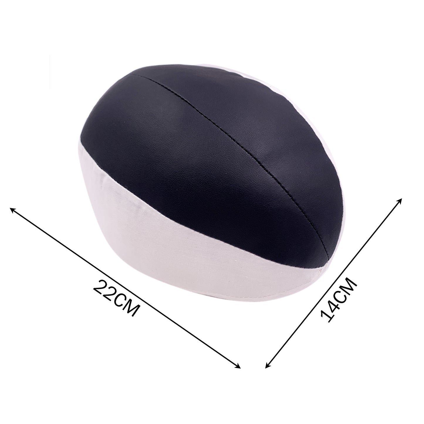 22m Graduation Signature Stuffed Plush Football Toy Blank Fabric Graduate Message Black Pen