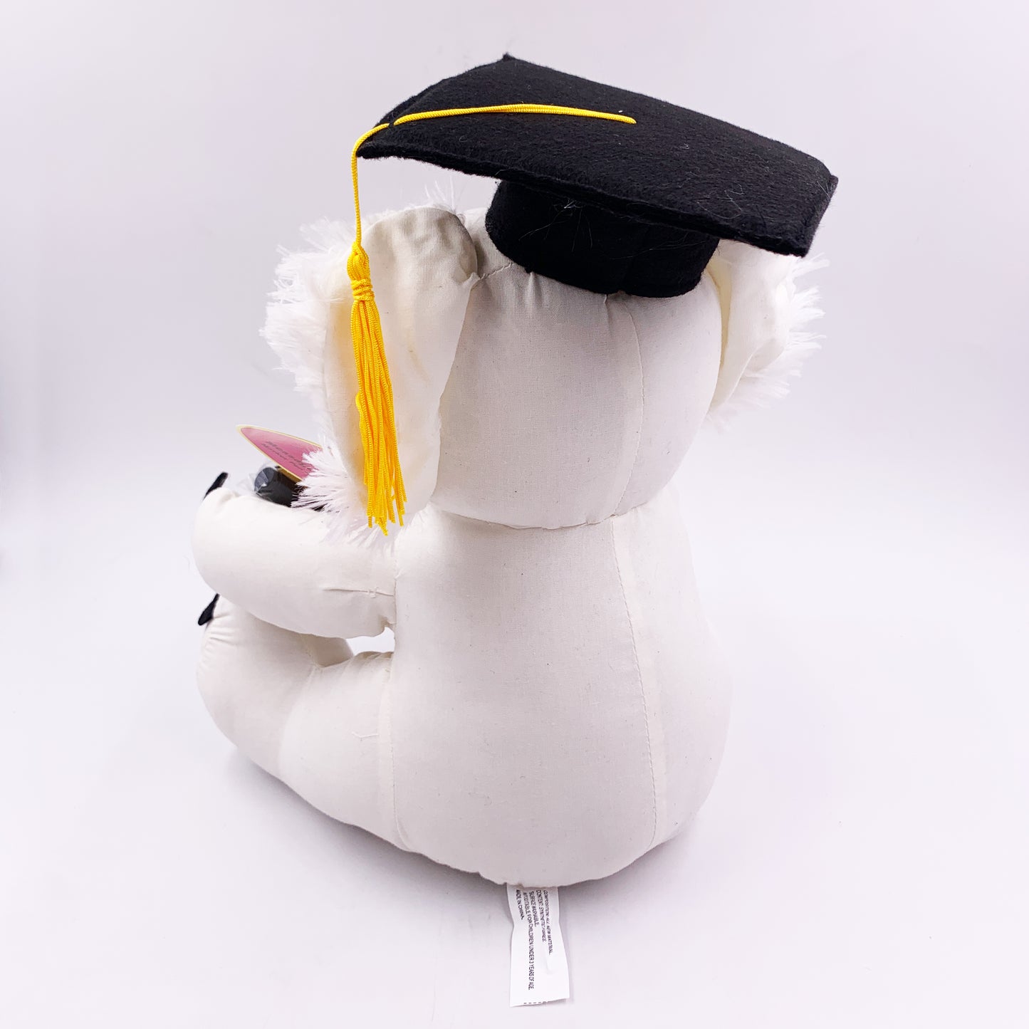 32cm Graduation Signature Stuffed Plush Koala Toy Blank Fabric Graduate Message Black Pen