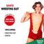 Adult Christmas Santa Mankini Wrestling Suit