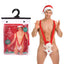 Adult Christmas Santa Mankini & Santa Hat