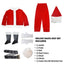 7pcs Deluxe Santa Claus Costume Set