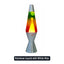 37cm Large Lava Lamps - Rainbow & White