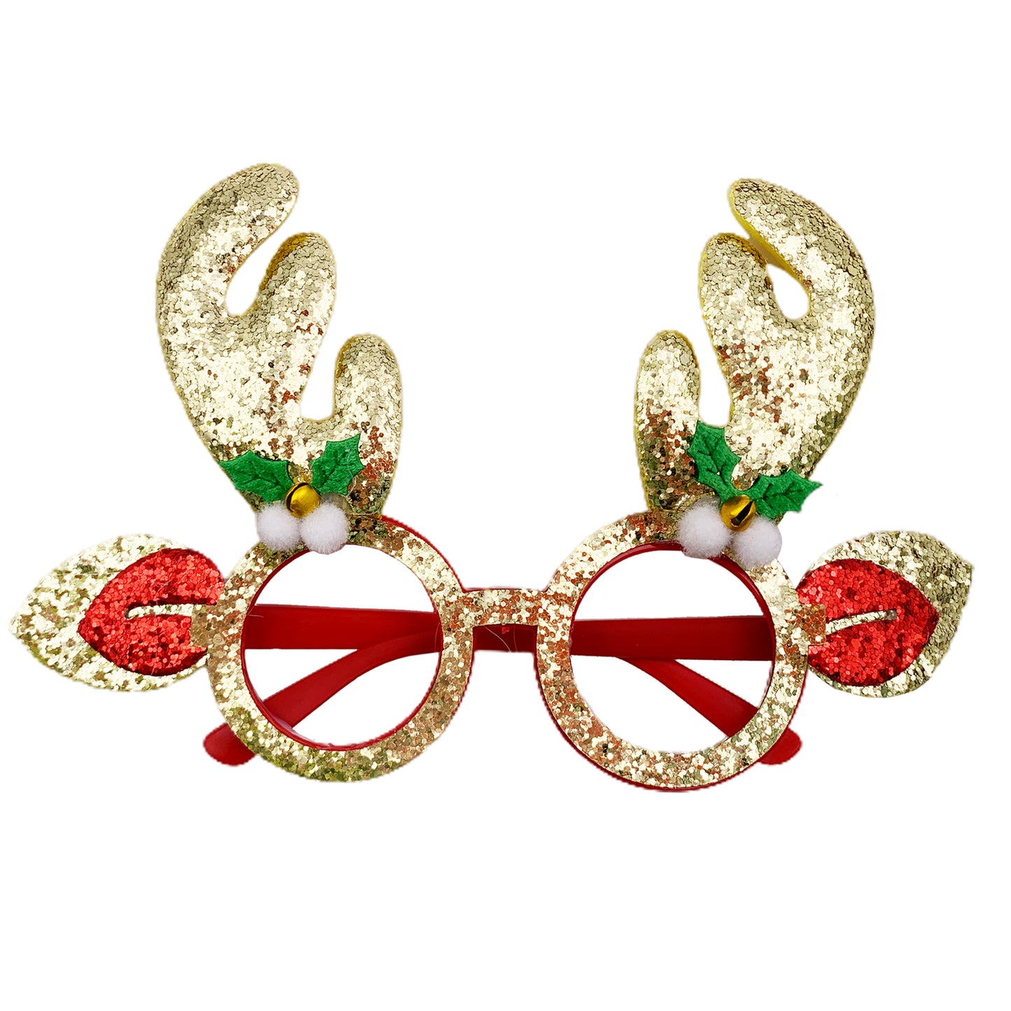 Christmas Reindeer Glasses -Spangle-