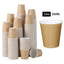 12oz Disposable Brown Paper Cups