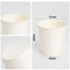 2.5oz Disposable White Paper Cups