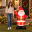 Festive Magic 130cm Airpower Inflatable Santa with LED Lights