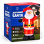 240cm Inflatable Santa Claus with LED Lights – Indoor & Outdoor Christmas Decoration