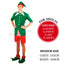 Greeen Shirts Elf Costume