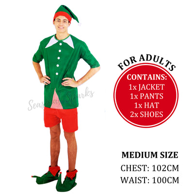 Greeen Shirts Elf Costume