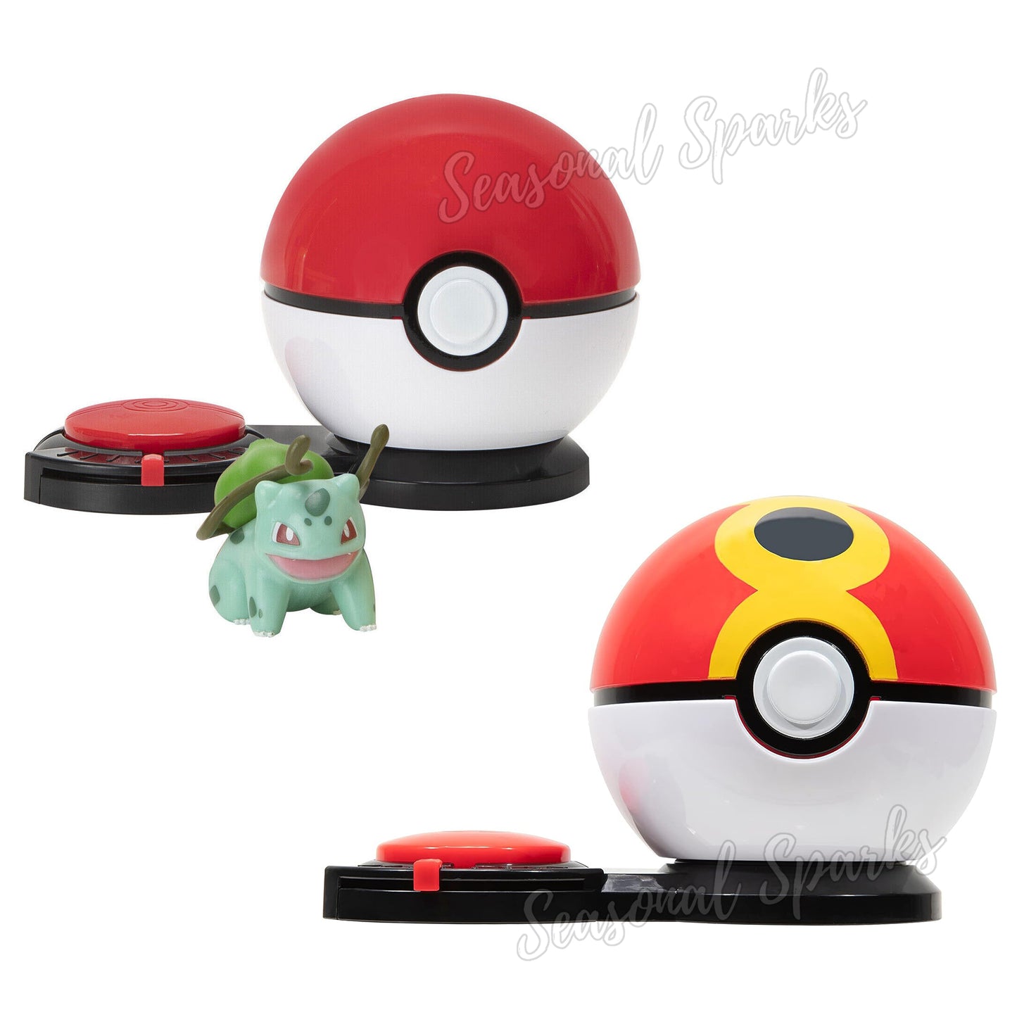 Pokemon Surprise Attack Game - Bulbasaur & Pikachu -