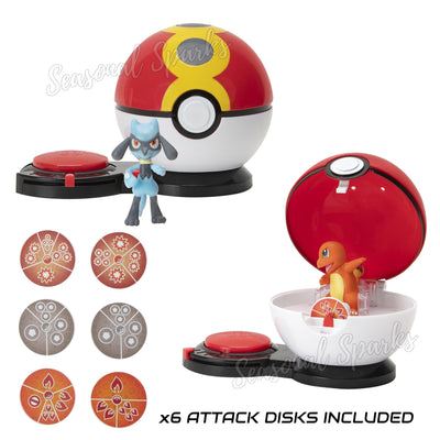 Pokemon Surprise Attack Game - Charmander & Riolu -