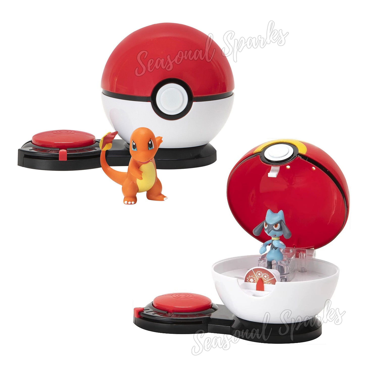 Pokemon Surprise Attack Game - Charmander & Riolu -