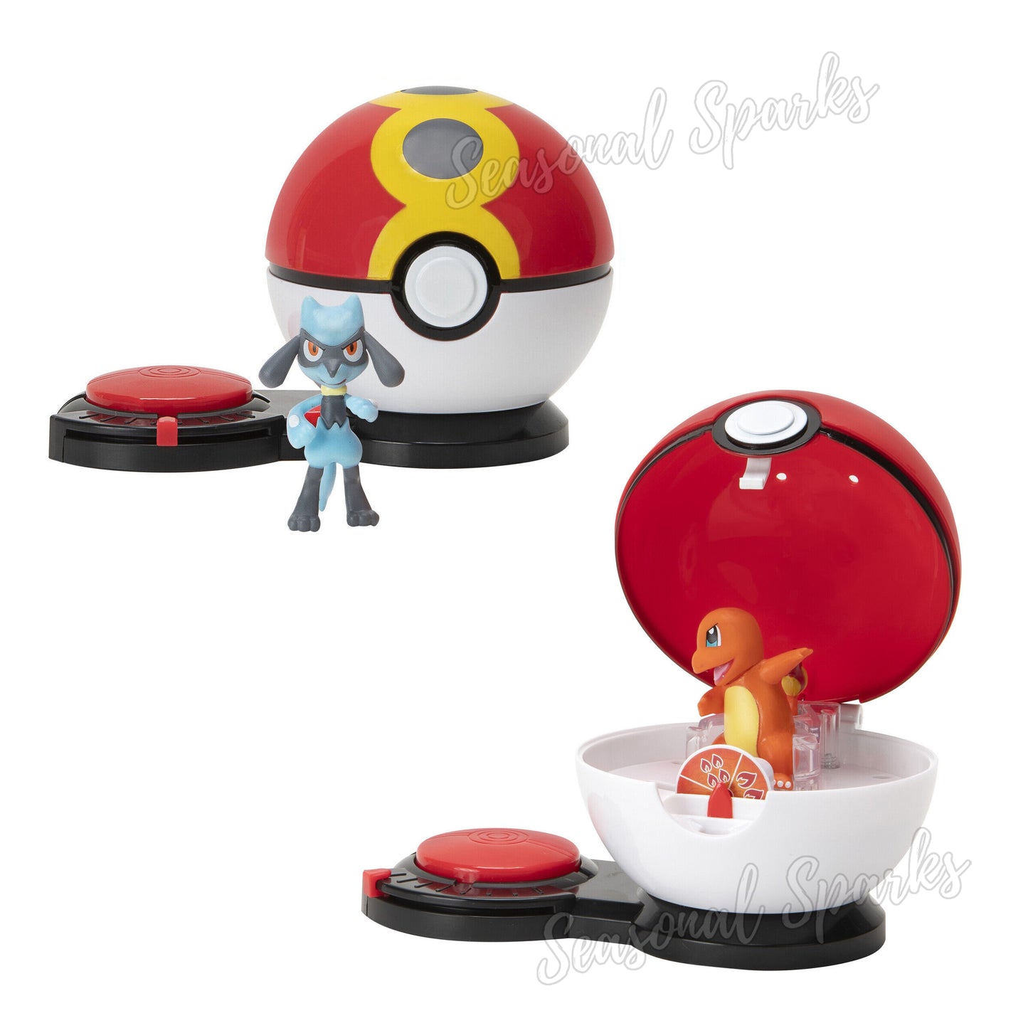 Pokemon Surprise Attack Game - Charmander & Riolu -