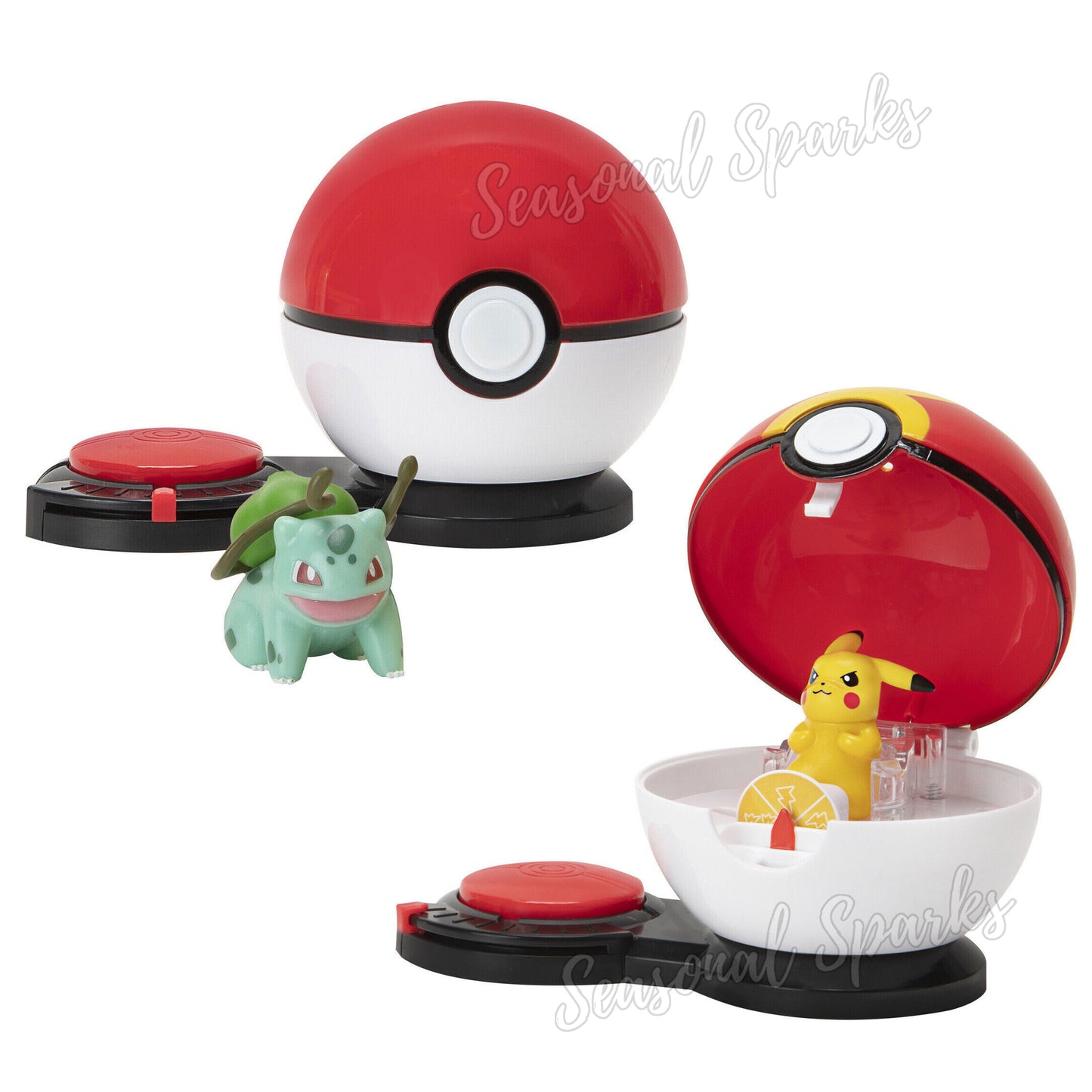 Pokemon Surprise Attack Game - Bulbasaur & Pikachu -