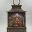 Glitter Swirl Musical Nativity Lamp Church Music Christmas USB / Battery Powered