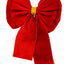 Red Velvet Christmas Front Door Ribbon Bow Sash Set Gift Wrap Decoration