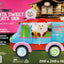 2.4m Santa Sweet Treats Van Inflatable Christmas Decoration Outdoor LED Lights