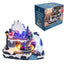 Batteries / USB LED Musical Moving Santa Sled Christmas House Scene 3 Options