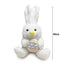 46cm Jumbo Easter Bunny Soft Plush Toy - White-