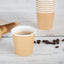 4oz Disposable Brown Paper Cups