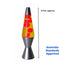 37cm Large Lava Lamps - Yellow & Red