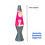 37cm Large Lava Lamps - Pink & White