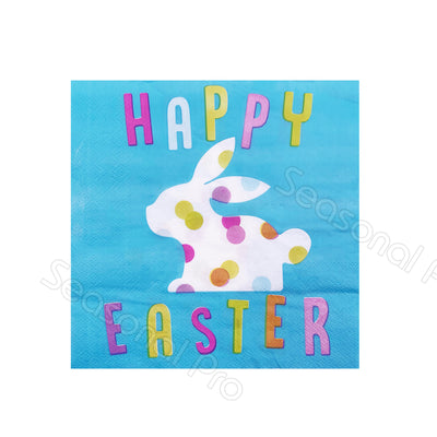 Bunny Easter Napkins - Pack of 16