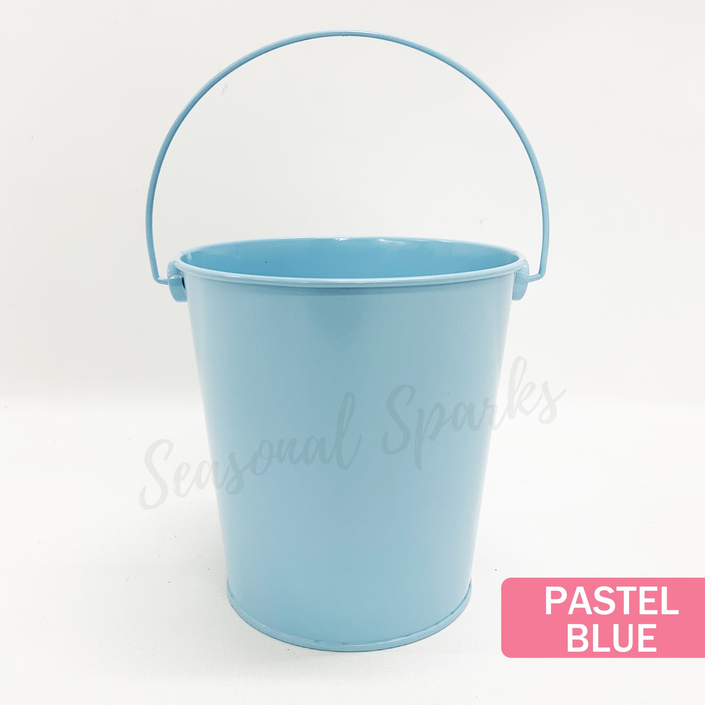 12cm Metal Easter Buckets with Handle