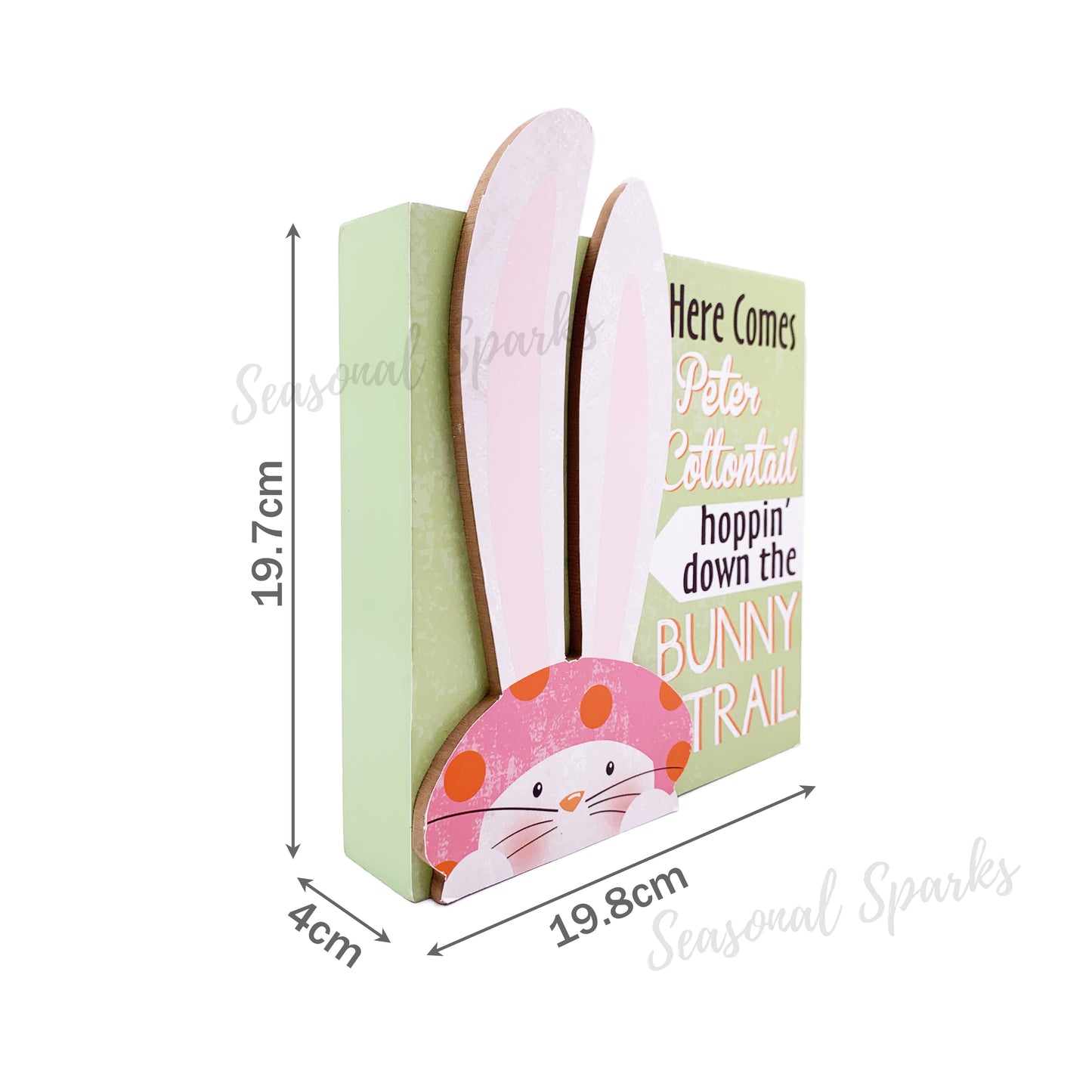 Easter Bunny Wooden Stand