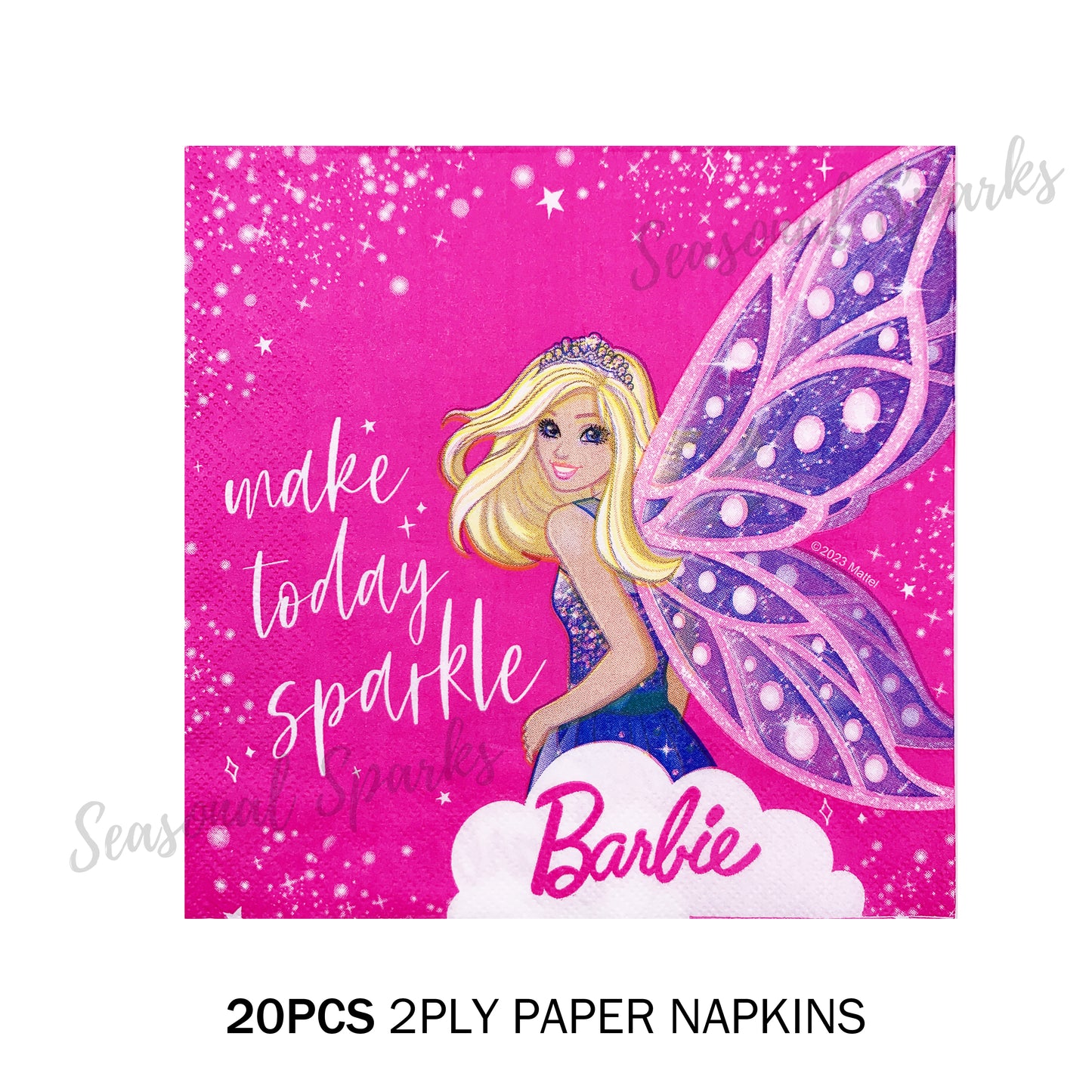 Barbie Girl Tableware - Disposable