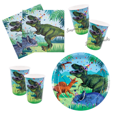 Dinosaur Tableware – Disposable