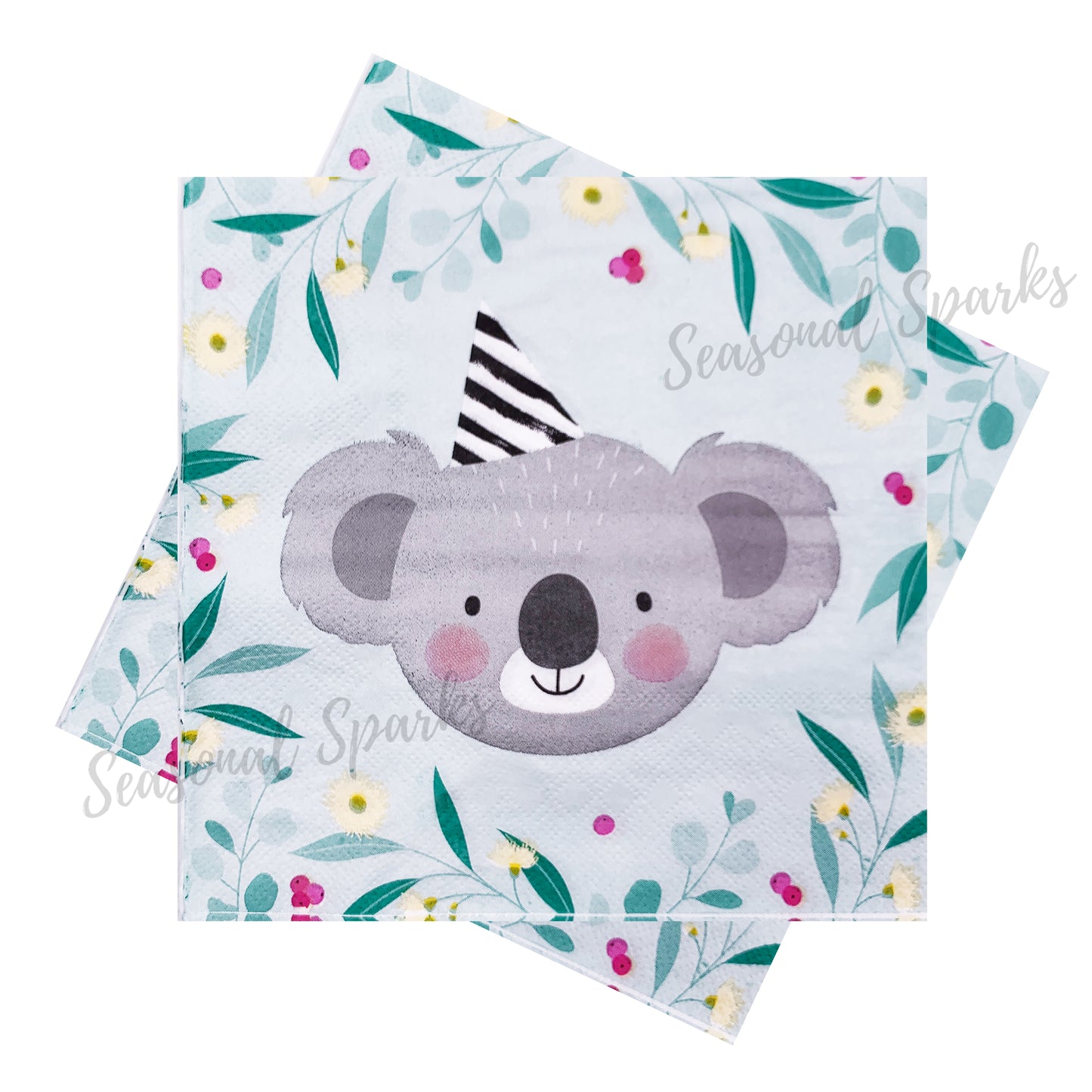 Australiana Koala Tableware - Disposable