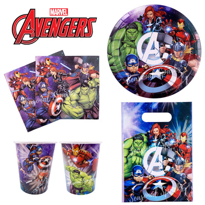 Marvel Avengers Tableware - Disposable