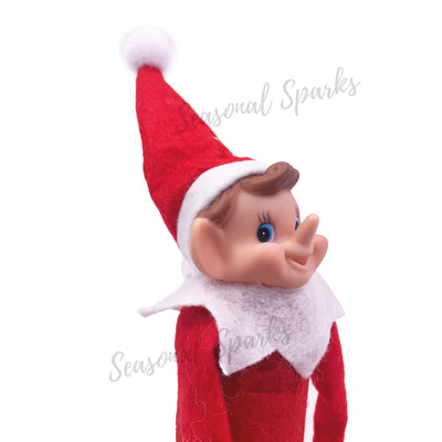 Naughty Elves Red Plush Elf